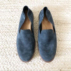 Sperry Navy Leather Loafer Flats